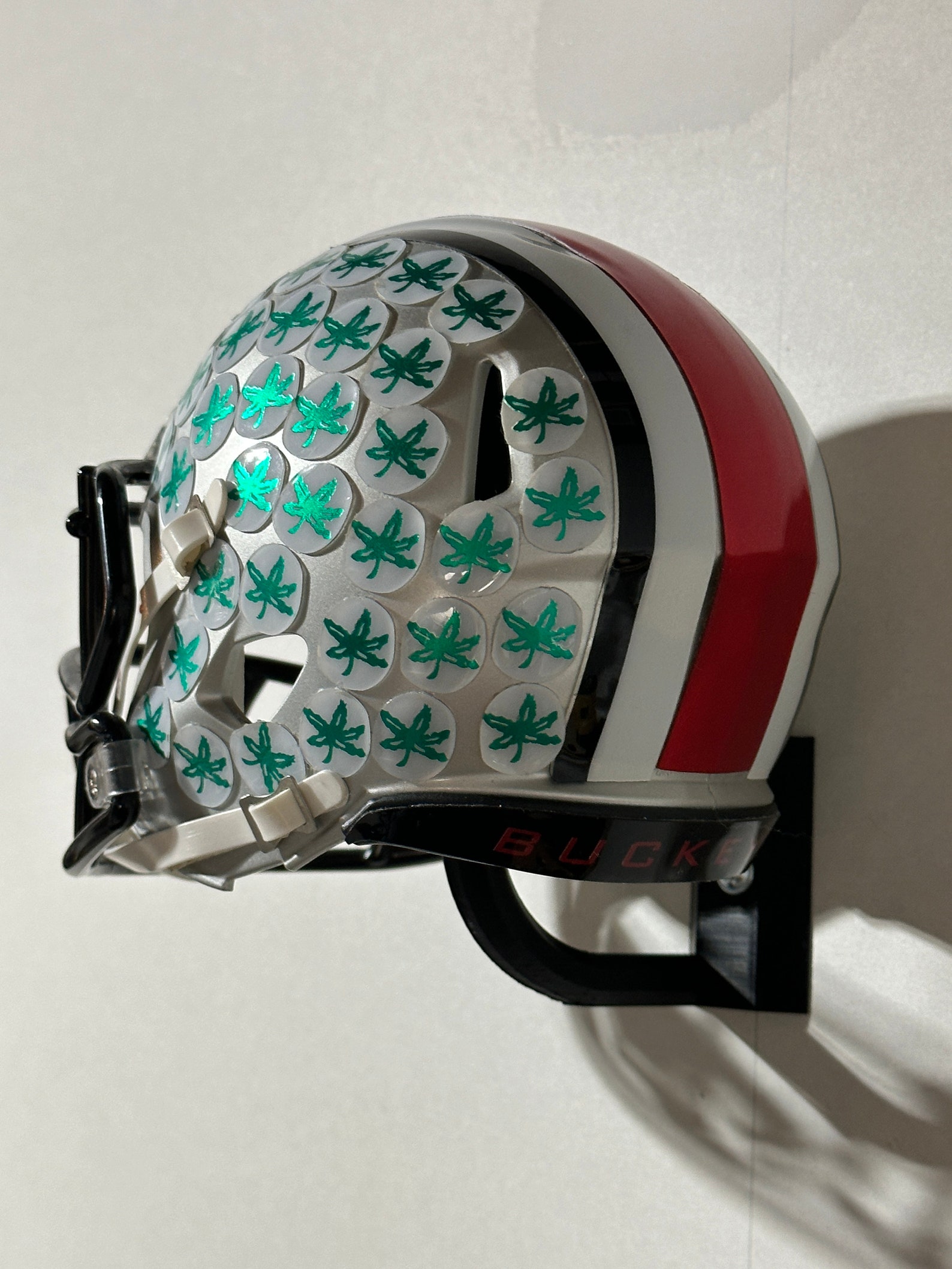 Mini Football Helmet Wall Display Etsy