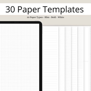 Modèle de papier de prise de notes numérique Goodnotes Notabilité Tablette  iPad Pages de carnet lignées et lignées de Cornell College Lettre A4 -   Canada