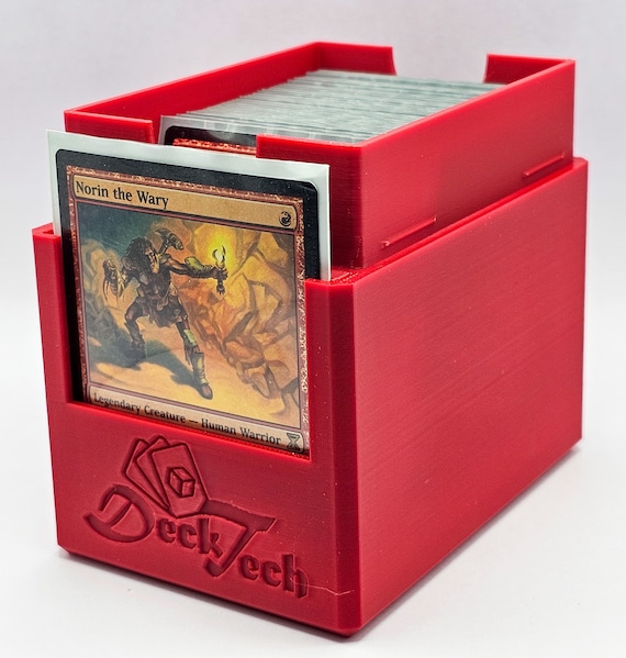 Magic the Gathering 3D Printed Double Sleeved Commander Deck Vault - Etsy