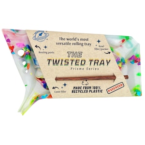 Rolling Tray Set with Cone Filler, Cone Packing Tray with Bowl Filler and Joint Holders, Packing Tool Included | Color: Wavelength