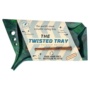 Rolling Tray Set with Cone Filler, Cone Packing Tray with Bowl Filler and Joint Holders, Packing Tool Included | Color: Earth