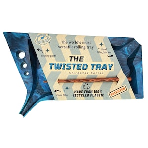 Rolling Tray Set with Cone Filler, Cone Packing Tray with Bowl Filler and Joint Holders, Packing Tool Included | Color: Andromeda