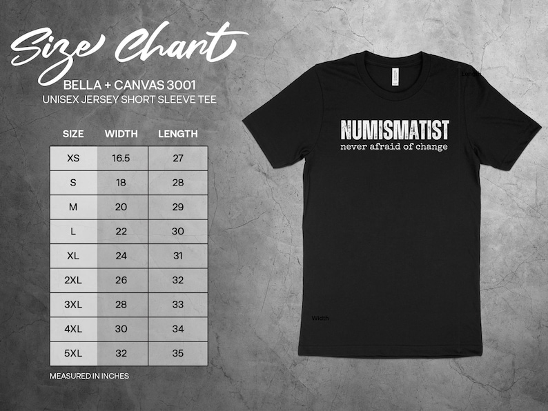 Numismatist Humor T-Shirt, Funny Coin Collector Joke Image Tee, Novelty Numismatic Gift Shirt, Never Afraid Of Change Print image 5