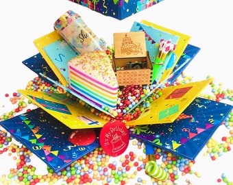 Birthday Surprise Explosion Box - Etsy