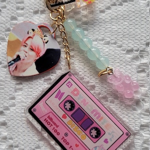 BTS Record Tape Keychain