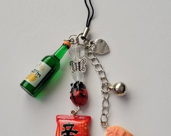 KOREAN Snack Phone Charm