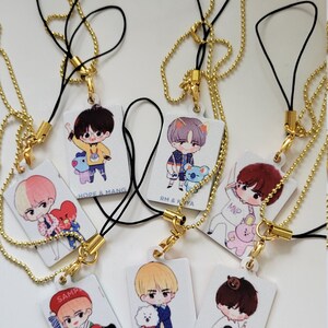 BTS Phone Charm