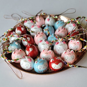 Lucky Cat Phone Charm