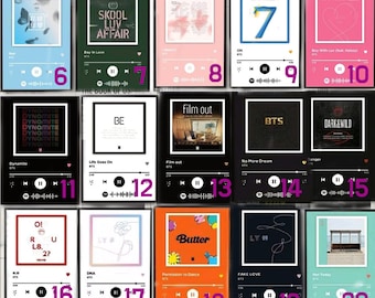 BTS Spotify Phone Charm