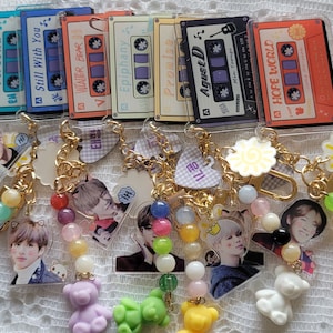 BTS Candy Color Bear Keychain