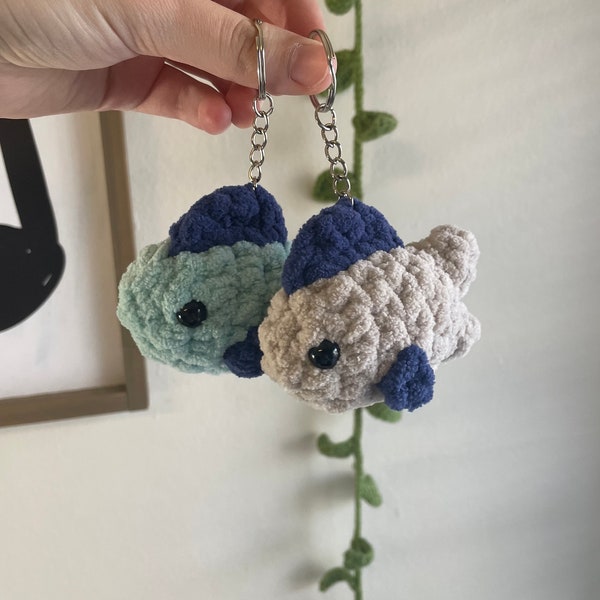 Crochet Fish Keychain