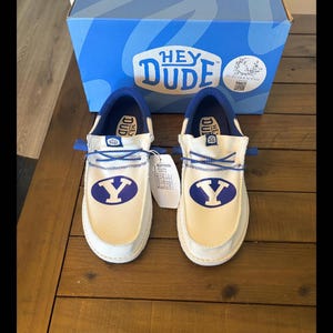 Custom Detroit Lions Hey Dudes - Etsy display picture 1