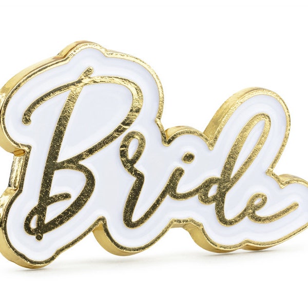 Anstecker-Pin Bride & Brides Babes, 3.5cm zum Junggesellenabschied