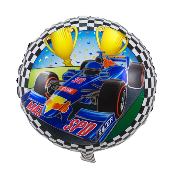 Folienballon Formel 1, 45cm, Race car, Mottoparty Rennwagen