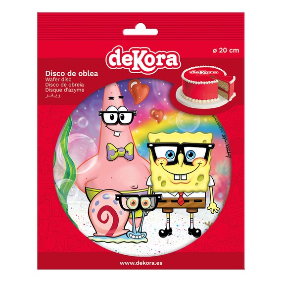 Edible Cake Topper 20 Cm Spongebob Sponge Head & Patrick Star - Etsy Edible Cake Topper 20 Cm Spongebob Sponge Head & Patrick Star - Etsy