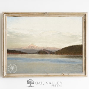 Mount Baker Art Print: Salish Sea Coastal Landscape