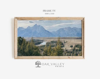 RAHMEN TV | Grand Teton National Park, Wyoming - Signal Mountain - Samsung Rahmen TV Kunst Download - 3480 x 2160 - 16:69 art