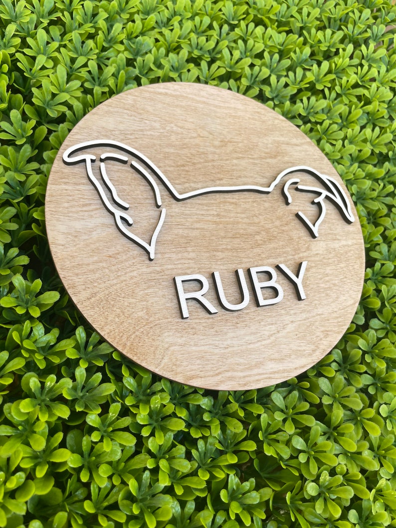 Dog Ear Sign Dog Ear Outline Dog Corner Dog Accessories Etsy Canada