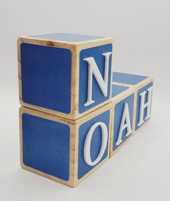 Personalised Wooden Name Blocks / Custom Name Blocks / Etsy Australia
