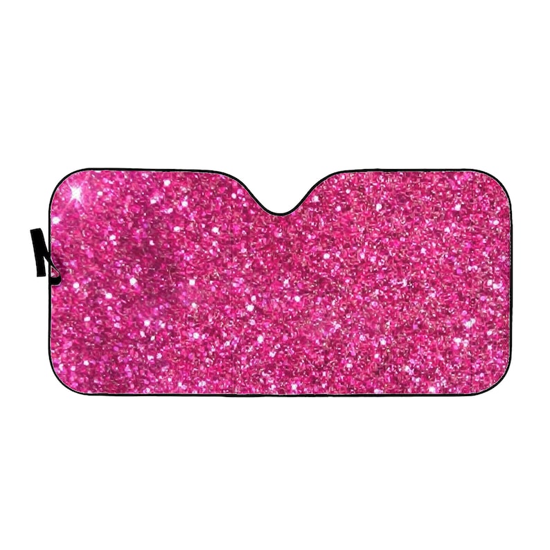 Windshield Sunshade Cute Pink Car Shade Vehicle Sunblocker Etsy