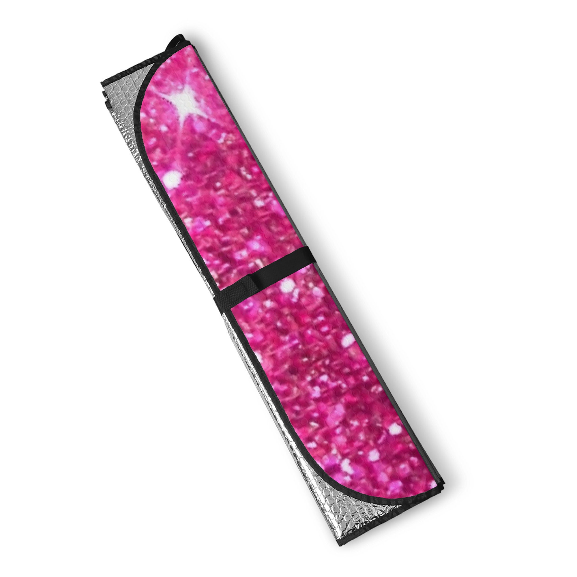 Berry Picking Pink Car Sun Shade 55