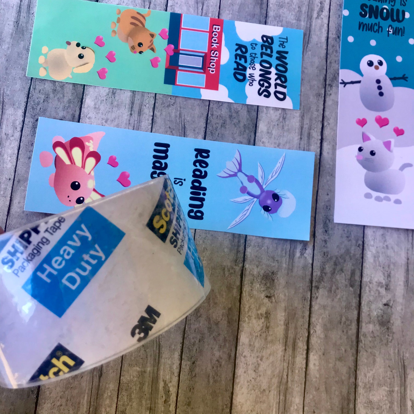 Printable Adopt Me Bookmarks Roblox Kids Pets Instant Etsy