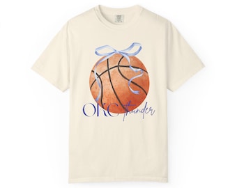 Basketball mit Schleife T-Shirt | Athletisches Sport-Grafik-T-Shirt
