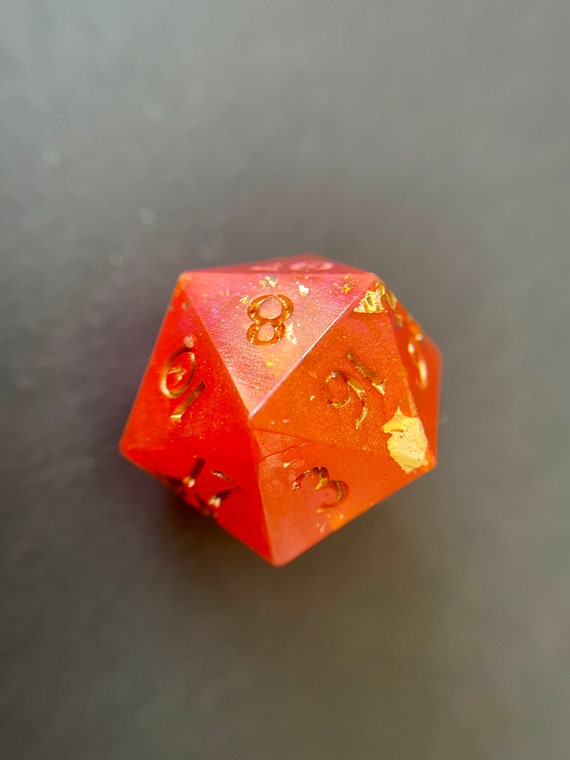 Tequila D20 Dice Dnd Dungeons & Dragons Dice Resin Dice Etsy