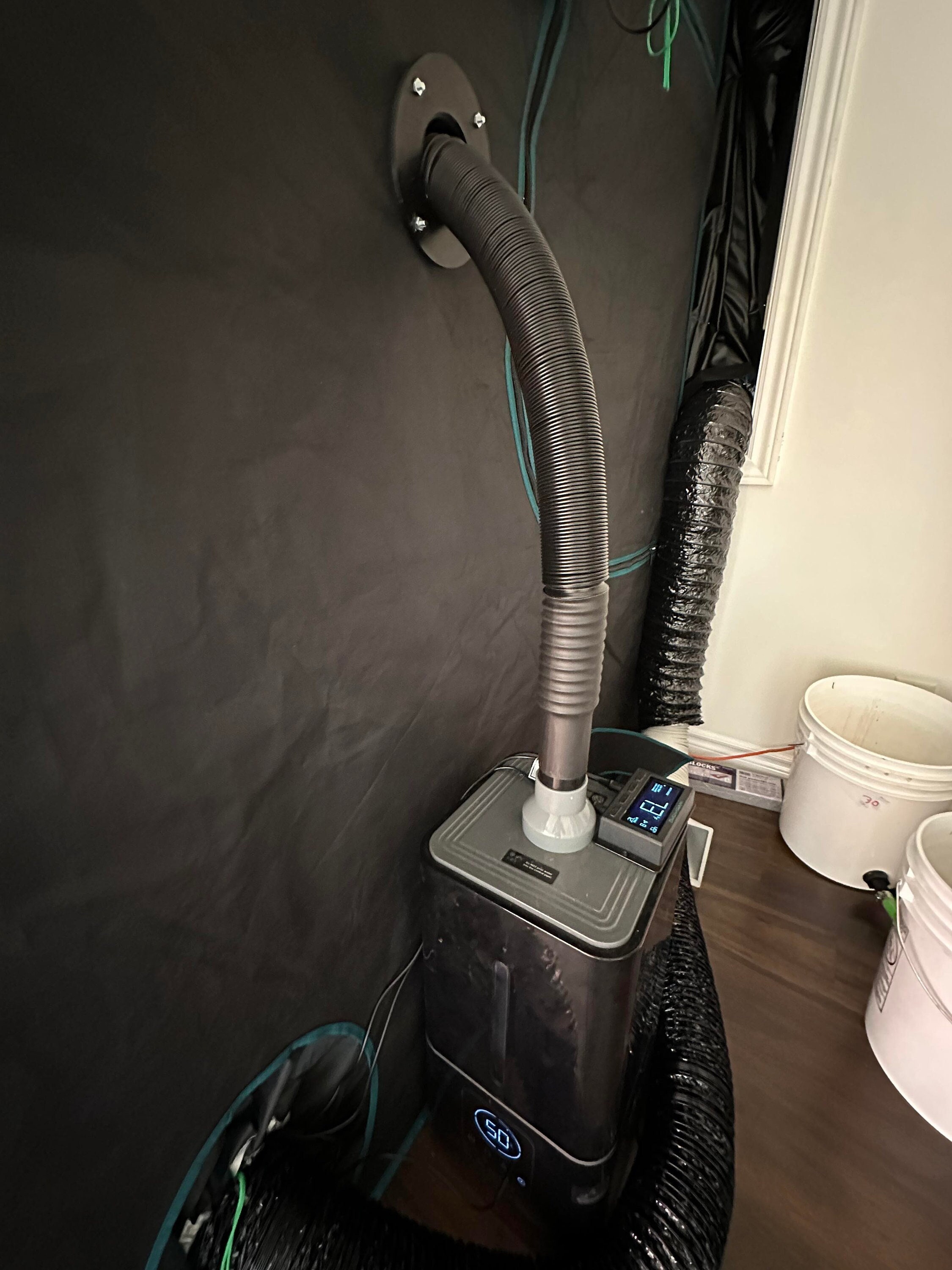 AC INFINITY T7-T3 Humidifier and Thermoforge T3 Tent Port, With Light ...