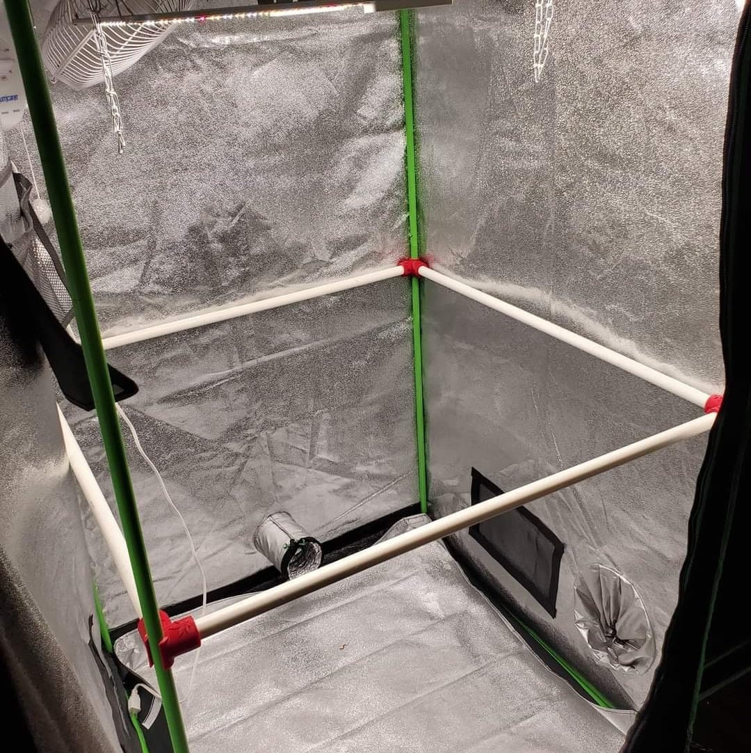 Grow Tent CFM Scrog Brackets 4 Corners. Etsy