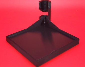 Square grow tent pole bracket.