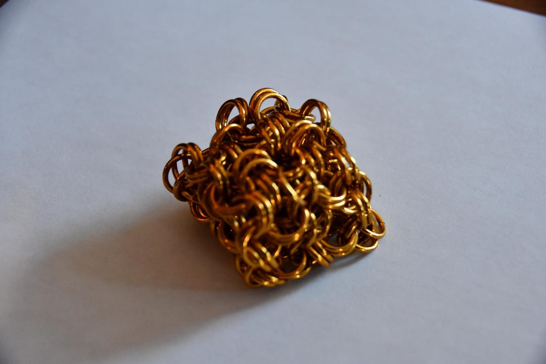 Chainmail Fidget Cube - Etsy