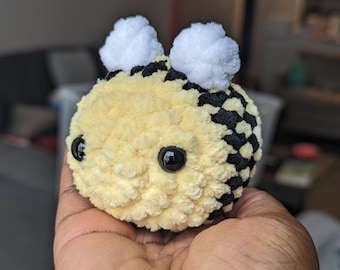 Gehäkelte Amigurumi Mini gefüllte Biene Plushie Baby Spielzeug