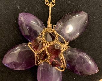 Handmade Swarovski Crystal Necklace