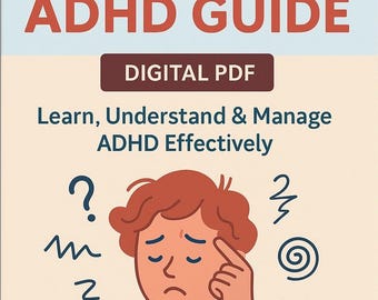 Guide complet du TDAH | PDF numérique | Apprenez, comprenez et gérez efficacement le TDAH