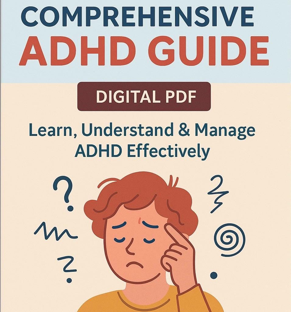 Comprehensive ADHD Guide | Digital PDF | Learn, Understand & Manage ...
