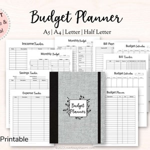 Budgetplanner, digitale budgetplanner, budgettracker, besparingstracker