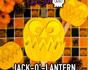 Jack-O'-Lantern Puppet Craft Kit