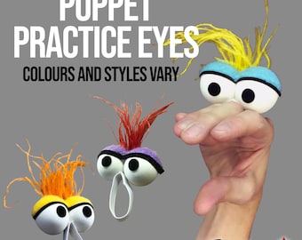 Practice Puppet Eyes (Hand not included!)