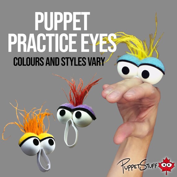 Practice Puppet Eyes hand Not Included Etsy
