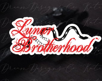 Lunar Brotherhood Sticker  ***Licensed Merchandise***