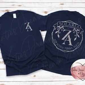 Zodiac Academy Tshirt ***Licensed Merchandise***