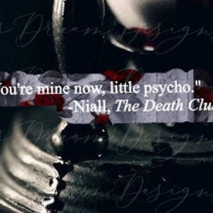 Little Psycho Death Club Sticker ***Licensed Merchandise***