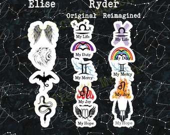 Bezlitośni chłopcy zodiaku: tatuaże Elise i Rydera ***Produkty na licencji***