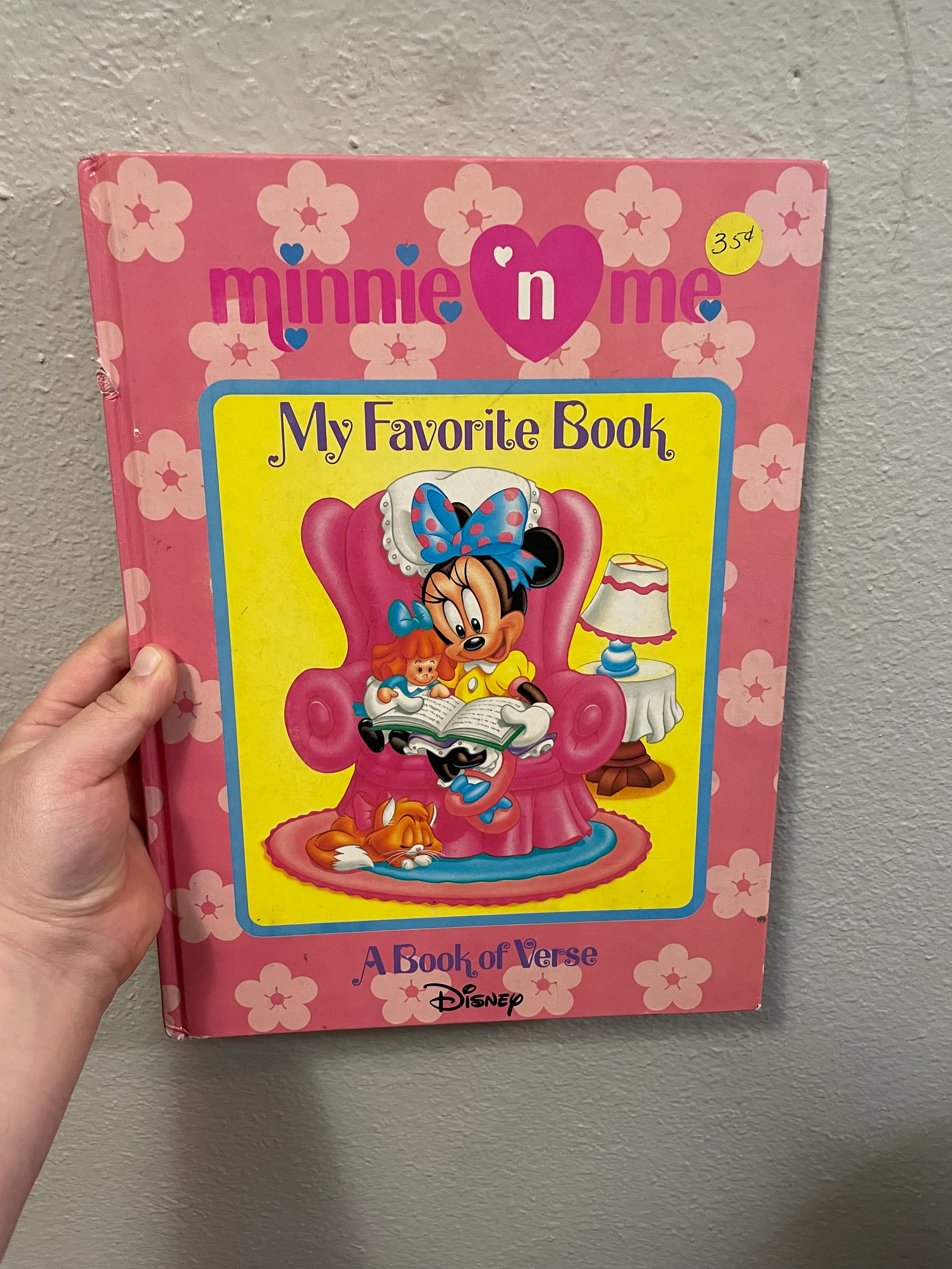 Minnie N Me My Favorite Book, A Book of Verse 1990 - Etsy