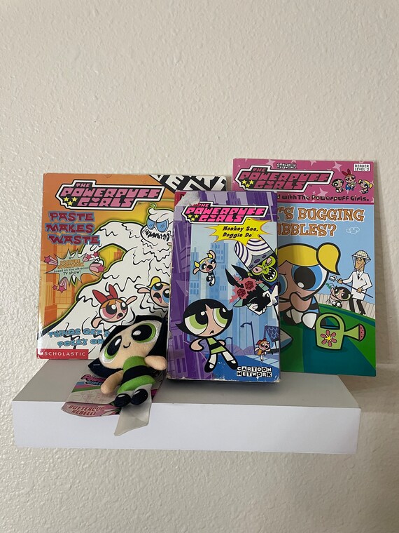 L1558 パワーパフガールズ Power Puff Girls バッグ 弁当箱 カートゥーンネットワーク レトロ 海外製 独特の上品