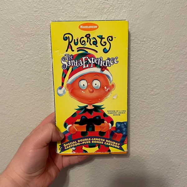 Rugrats The Santa Experience VHS Nickelodeon