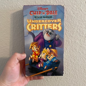 Disney Chip N Dale Rescue Rangers Undercover Critters Vhs Vintage