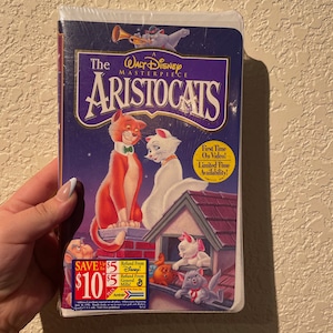 Een Walt Disney Meesterwerk De Aristocats VHS ONGEOPEND