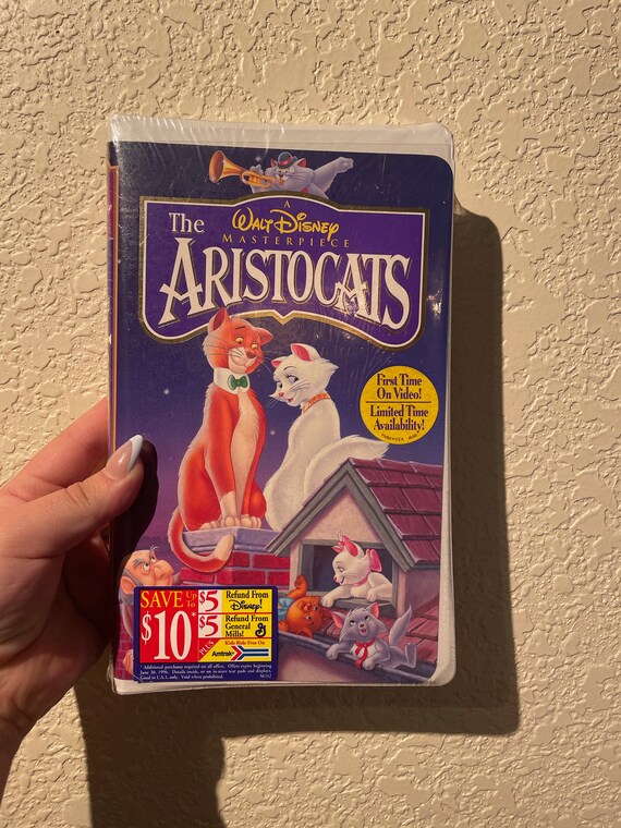 A Walt Disney Masterpiece the Aristocats VHS UNOPENED Etsy